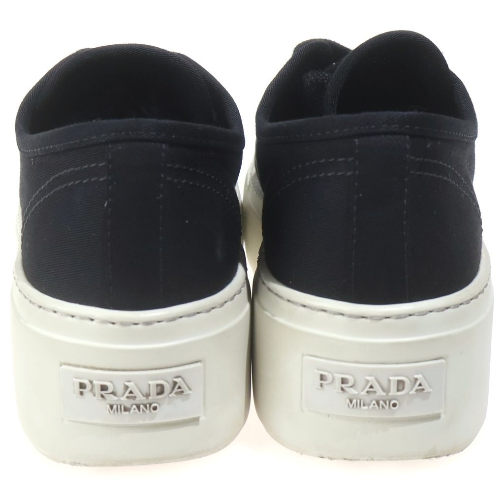 Prada Gabardine Low Cut Sneakers — view 3