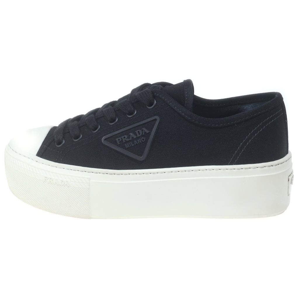 Prada Gabardine Low Cut Sneakers