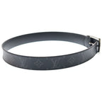 Louis Vuitton Monogram Eclipse Ceinture Landscape Belt Black — view 3
