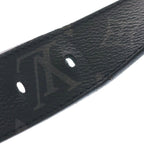 Louis Vuitton Monogram Eclipse Ceinture Landscape Belt Black — view 5