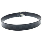 Louis Vuitton Ceinture Pont Neuf Leather Belt Black — view 2