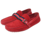 Louis Vuitton Swayed Leather Driving Shoe Loafers — view 2