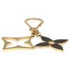 Louis Vuitton Porte Cles Puzzle Key Holder Bag Charm Gold Plated Black — view 6