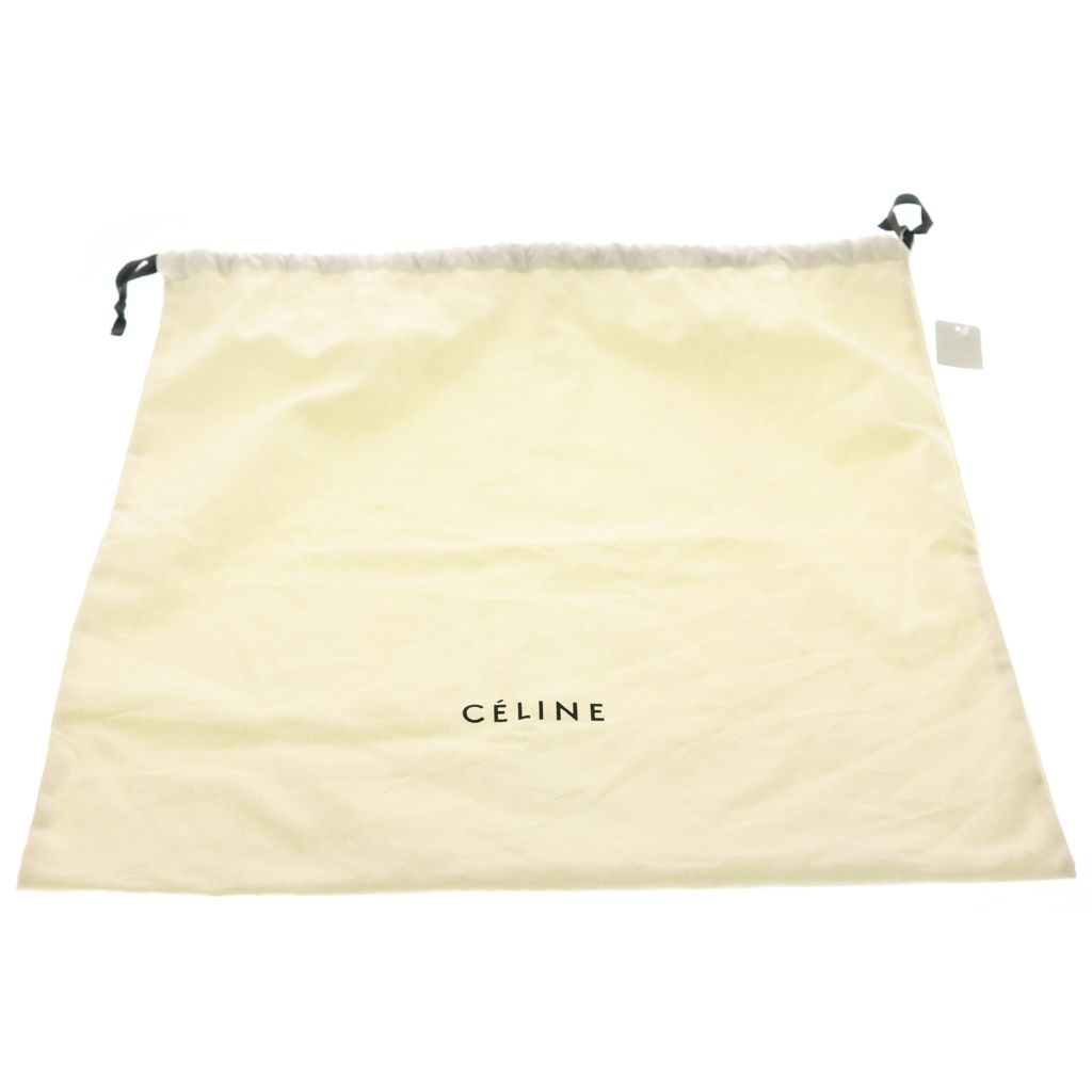 Celine Big Back Small Handbag Beige Leather Silver — view 9