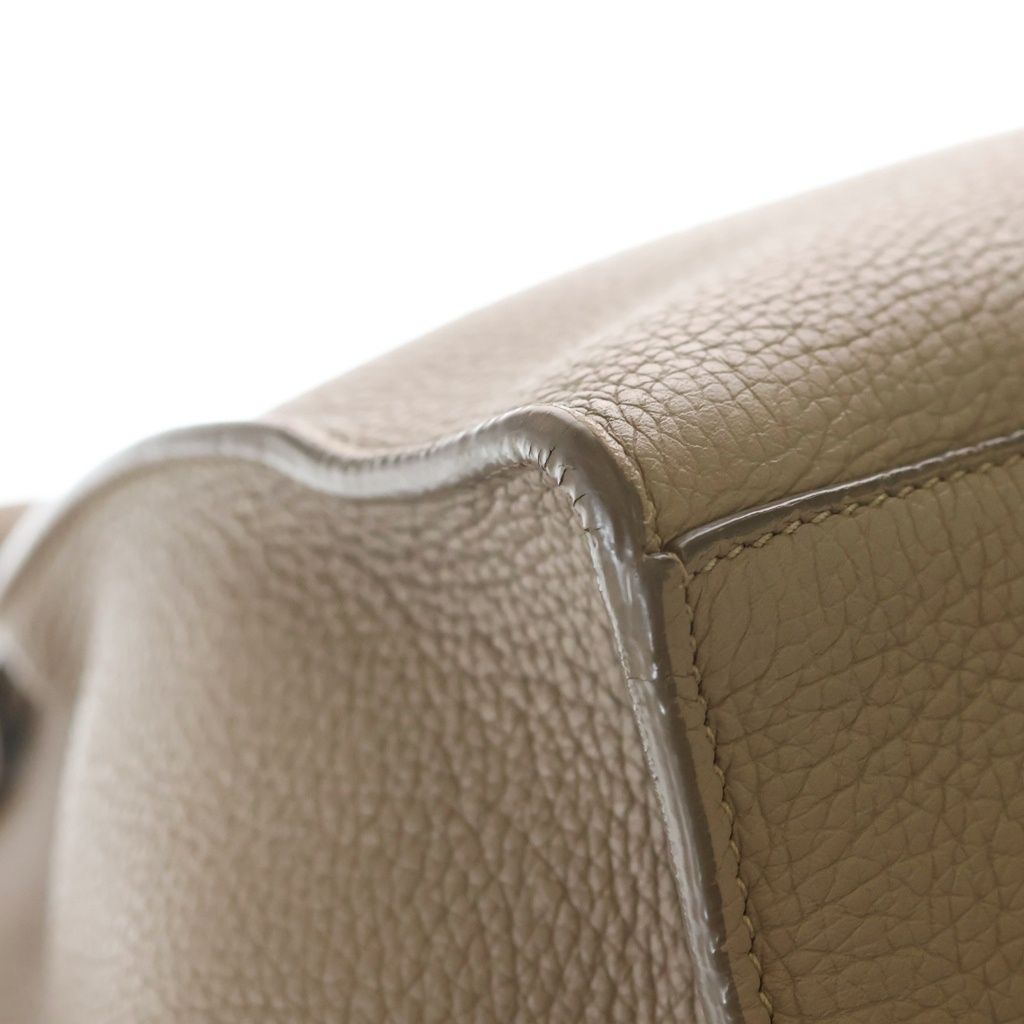 Celine Big Back Small Handbag Beige Leather Silver — view 5