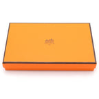 Hermes Bearn Souffle Rose Confetti Wallet Card Case Pink Epsom Silver — view 6