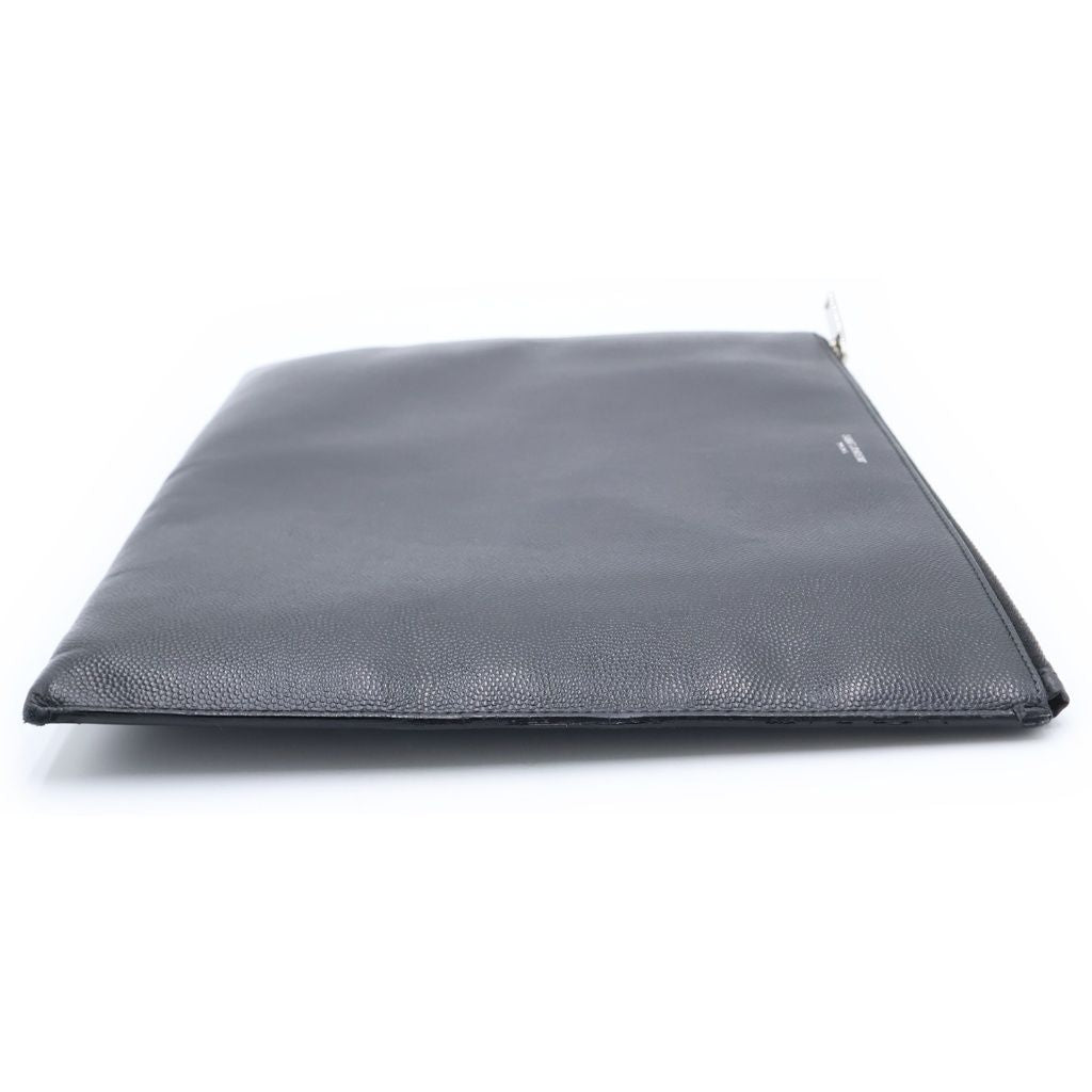 Saint Laurent Paris Clutch Second Black — view 3