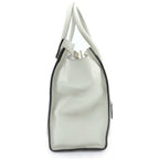 Celine Luggage Micro Handbag Light Green Leather Silver — view 3