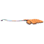 Hermes Petit Ash Bag Charm Pinecone Motif Orange Epoon Taurillon Clemence — view 3