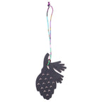 Hermes Petit Ash Bag Charm Pinecone Motif Orange Epoon Taurillon Clemence — view 2