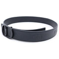 Dior CD Icon CD Buckle Ruthenium Coating Leather Belt Black