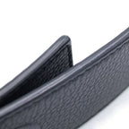 Dior CD Icon CD Buckle Ruthenium Coating Leather Belt Black — view 6