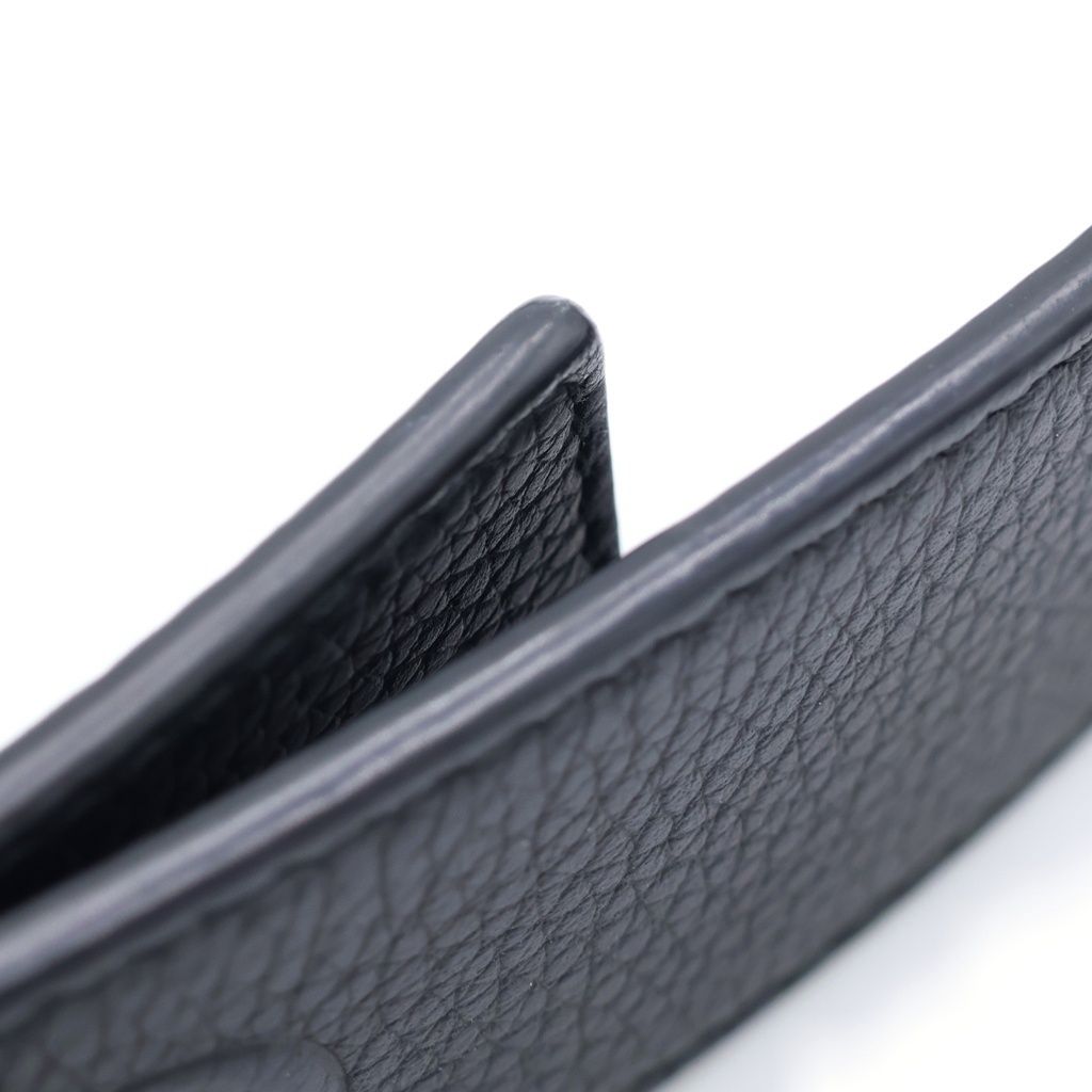 Dior CD Icon CD Buckle Ruthenium Coating Leather Belt Black — view 6