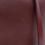 Louis Vuitton Cuir Nuance GM Shoulder Bag Burgundy — view 7