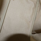 Louis Vuitton Monogram Deauville Handbag Brown Leather Gold — view 9