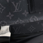 Louis Vuitton Monogram Eclipse Messenger Voyage Shoulder Bag Black Leather — view 8