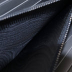 Bottega Veneta Intrecciato Wallet Card Case Gray Leather — view 5
