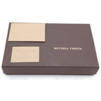 Bottega Veneta Intrecciato Wallet Card Case Gray Leather — view 6