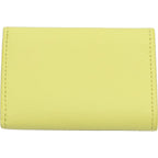 Louis Vuitton Portefeuille Lock Mini Trifold Wallet Logo Yellow — view 2
