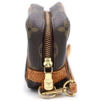 Louis Vuitton Monogram Trousse Wapiti Leather Pouch Multi Case Brown — view 3