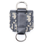 Dior Air Pods Pro Oblique Case Navy Shoulder — view 2