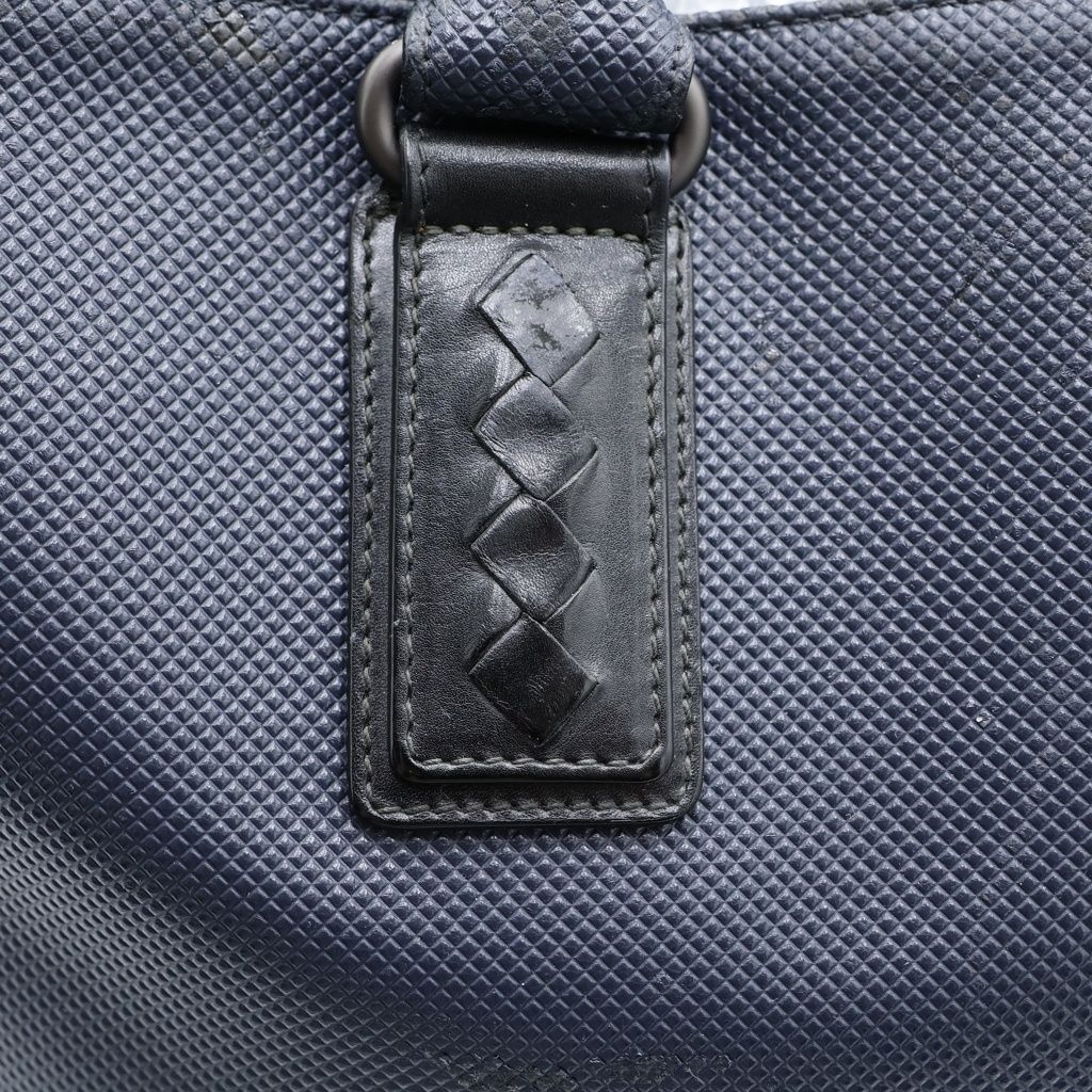 Bottega Veneta Marco Polo Hand Tote Navy — view 9