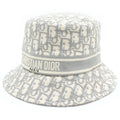 Dior Oblique Allover Bucket Hat Gray