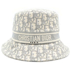 Dior Oblique Allover Bucket Hat Gray — view 4