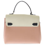 Louis Vuitton Lockme Mm Lo Zubare Blanc Might Noir Handbag Pink White Black — view 2