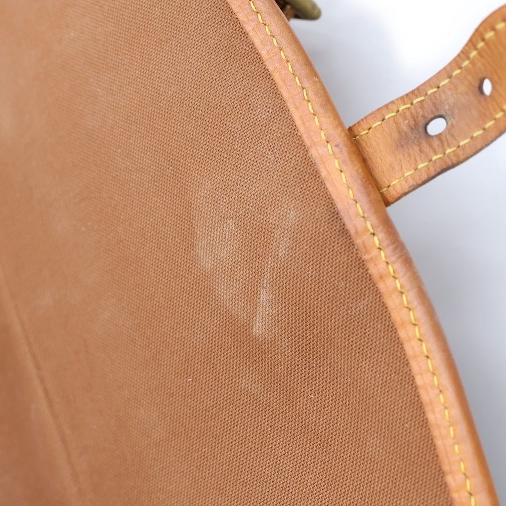 Louis Vuitton Monogram Sologne Shoulder Bag Brown Leather Gold — view 8