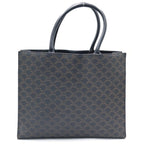 Celine Vertical Cabas Triomphe Canvas Tote Brown — view 2