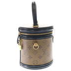 Louis Vuitton Monogram Reverse Cannes Leather 2-Way Shoulder Bag Brown Black — view 3