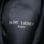 Saint Laurent Paris New Bowie Fedora Hat Long Prim Hat Folded Hat Black — view 7