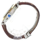 Cartier Pasha de Cartier Plunger Watch Date Back Skelton Yg SS Leather Automatic — view 3