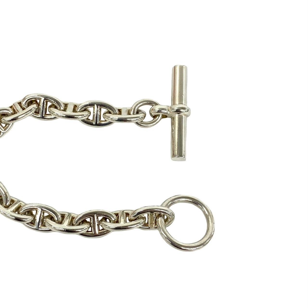 Hermes Vintage Martin Margiela Era Chaine D'ancre PM 15 Links Bracelet 925 — view 3