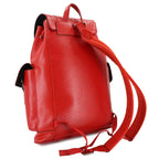 Louis Vuitton Supreme Epi Christopher PM Backpack Leather Red White — view 7