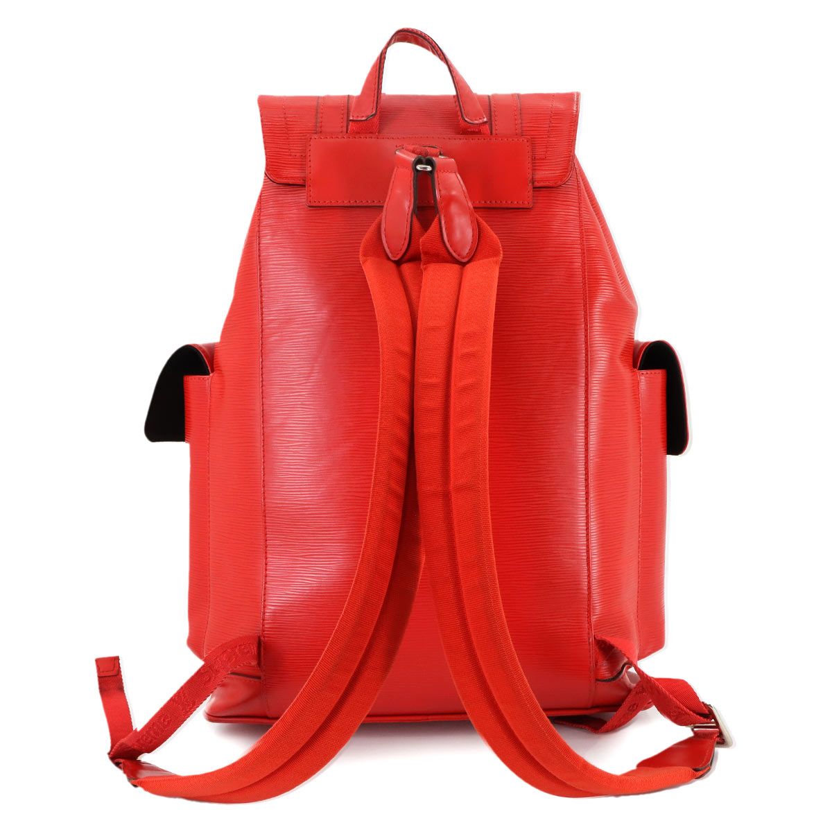 Louis Vuitton Supreme Epi Christopher PM Backpack Leather Red White — view 2