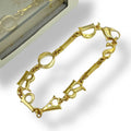 Dior Bracelet Gold Color Logo