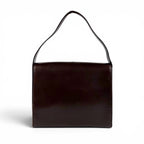Prada Leather Shoulder Bag Hobo Soho Dark Brown Vintage — view 3