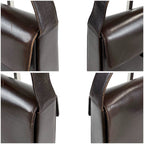Prada Leather Shoulder Bag Hobo Soho Dark Brown Vintage — view 5