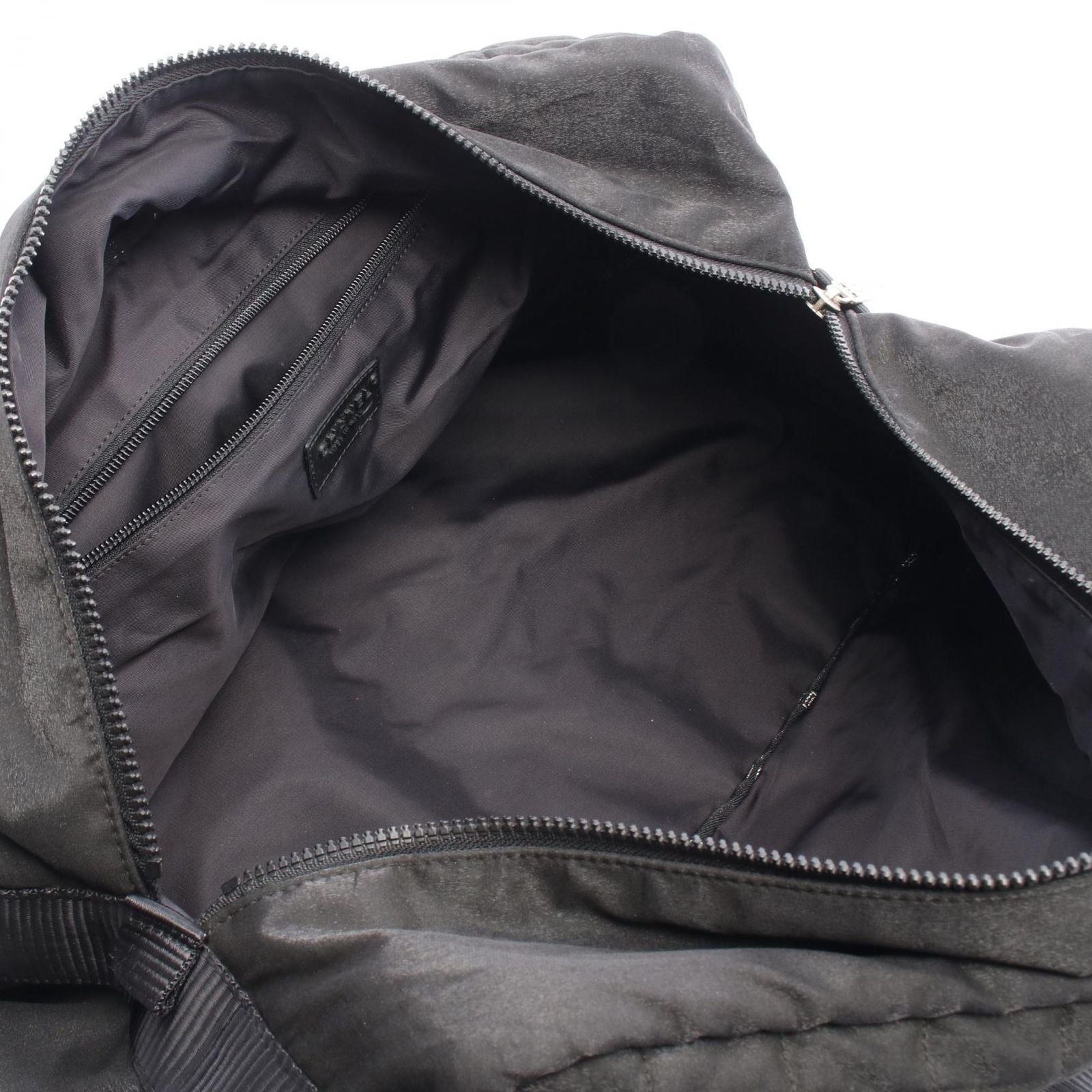 Chanel Boston Bag Choco Bar Sports Line Black Nylon — view 3
