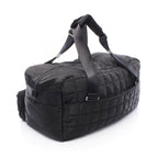 Chanel Boston Bag Choco Bar Sports Line Black Nylon — view 2
