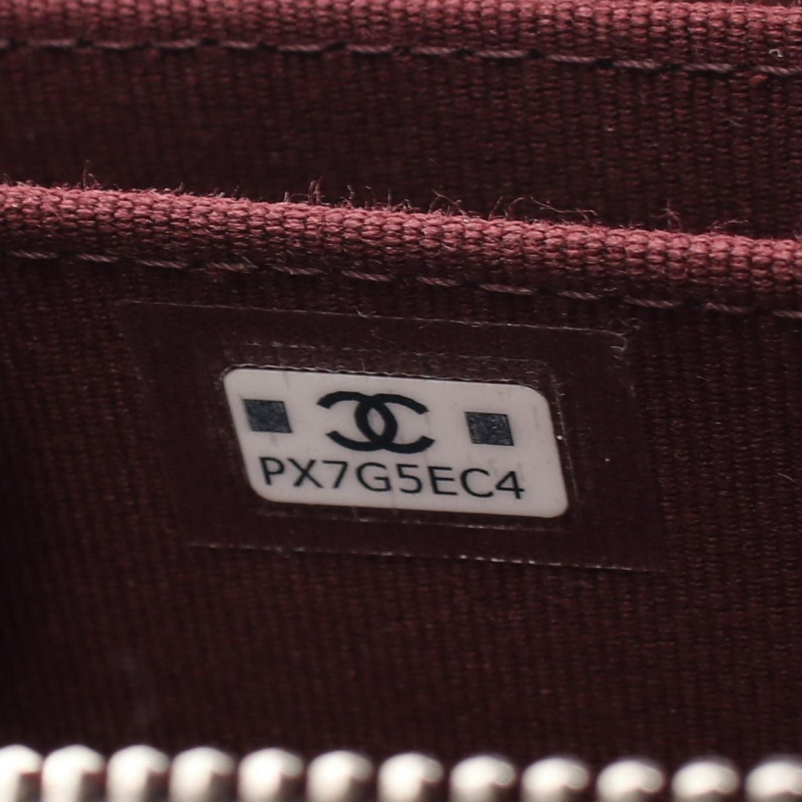Chanel Coin Case Classic Zip Purse Quilted Black Caviar Leather — view 5