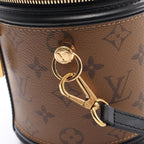 Louis Vuitton Handbag Cannes Monogram Reverse 2-Way Canvas Leather — view 9