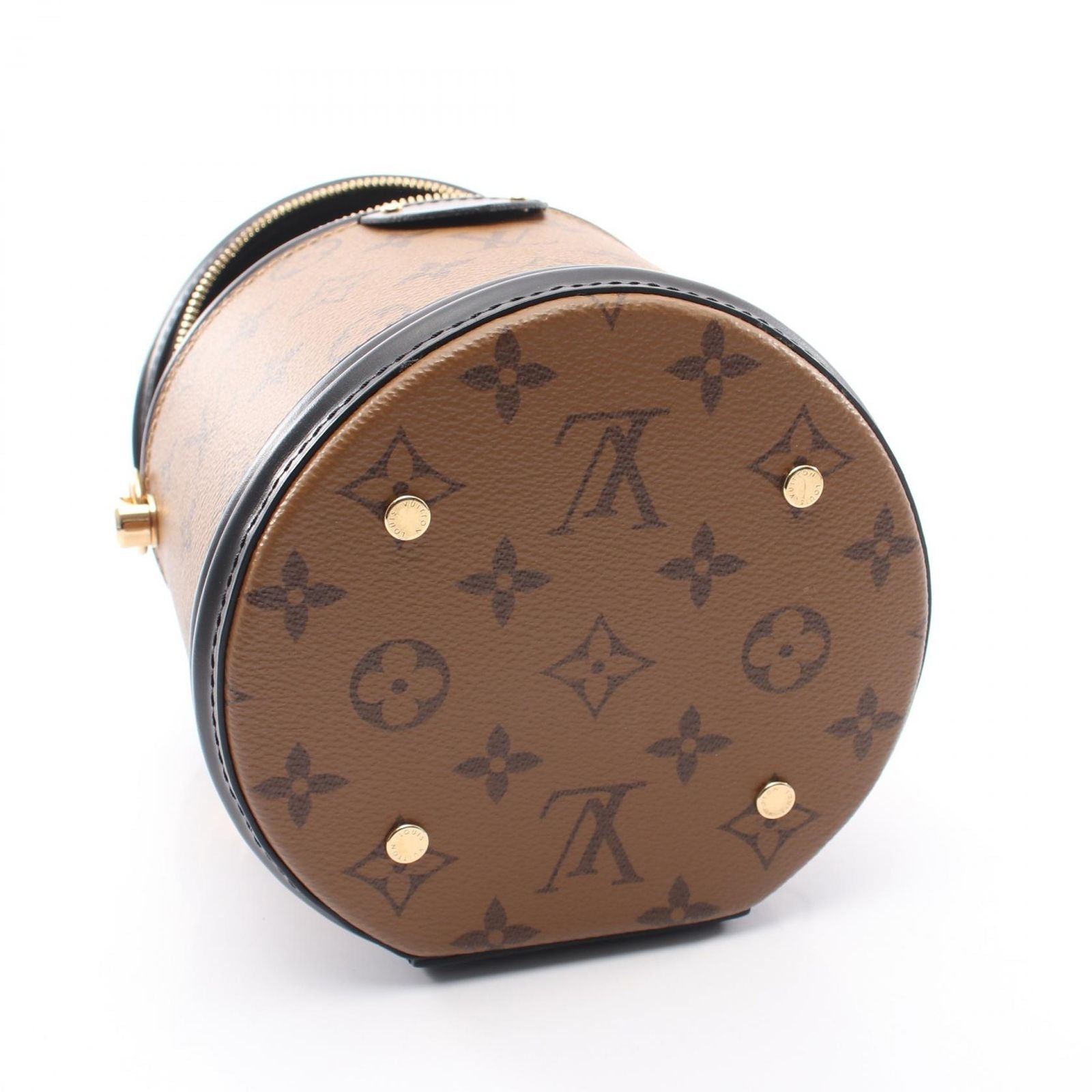 Louis Vuitton Handbag Cannes Monogram Reverse 2-Way Canvas Leather — view 6