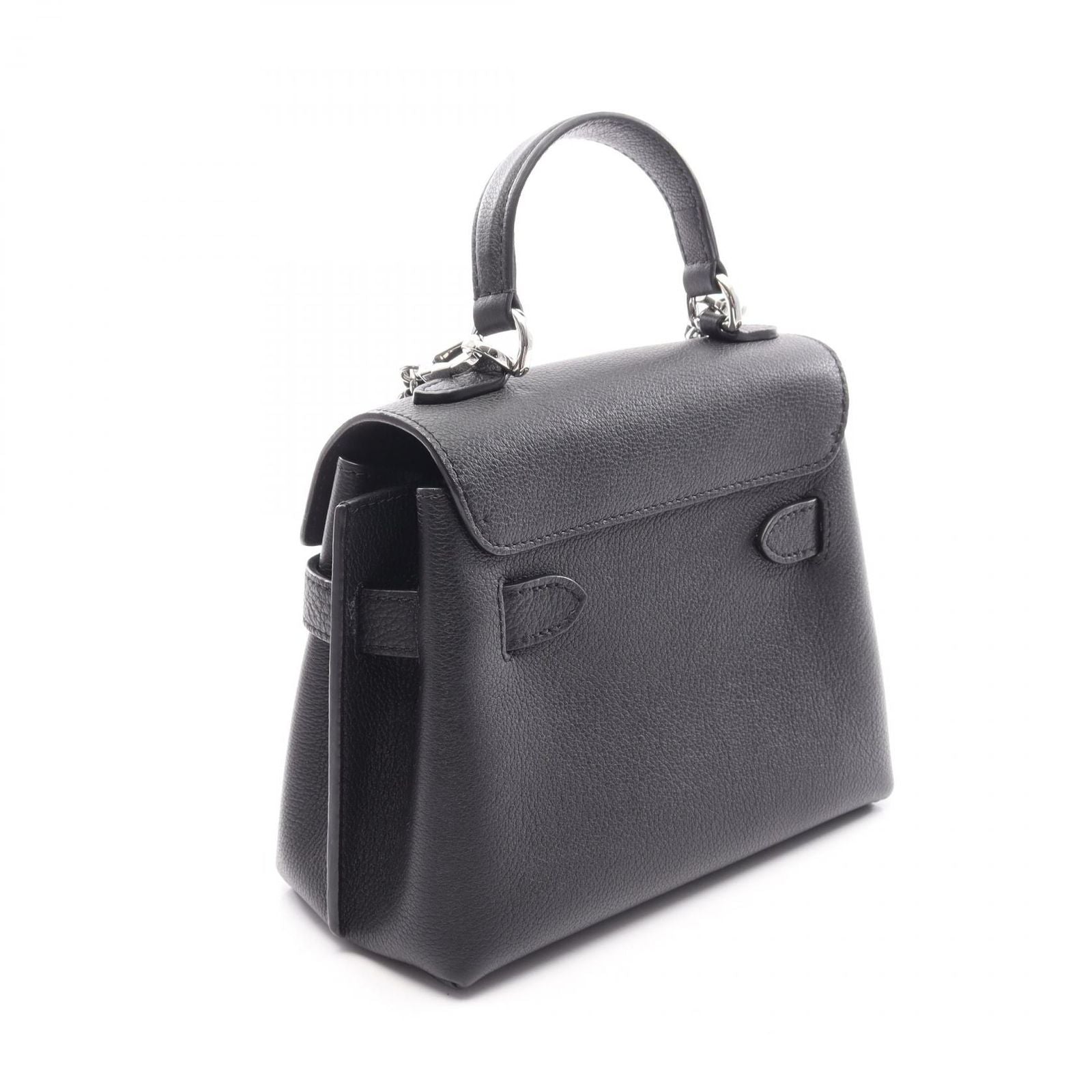 Louis Vuitton Handbag Lockme 2-Way Noir Leather Mini — view 2