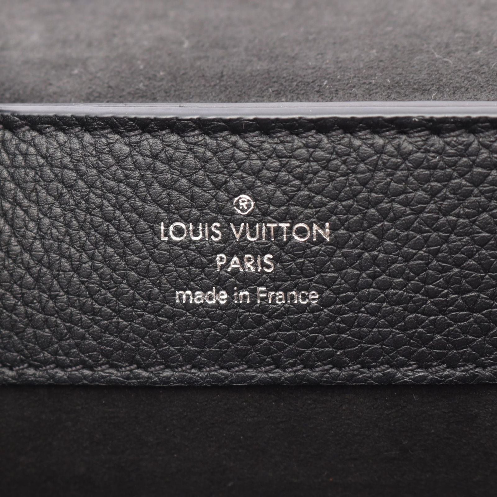 Louis Vuitton Handbag Lockme 2-Way Noir Leather Mini — view 4