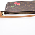 Louis Vuitton Handbag Pochette Monogram Cherry Canvas Leather — view 9