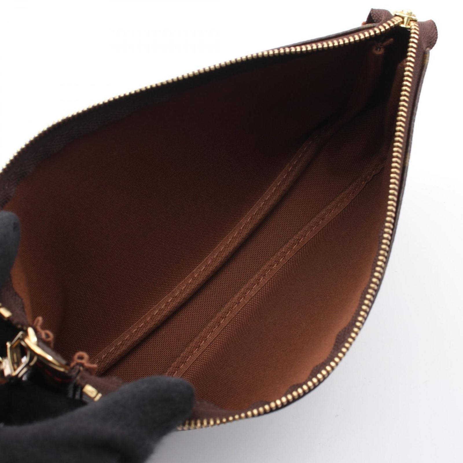 Louis Vuitton Handbag Pochette Monogram Cherry Canvas Leather — view 3