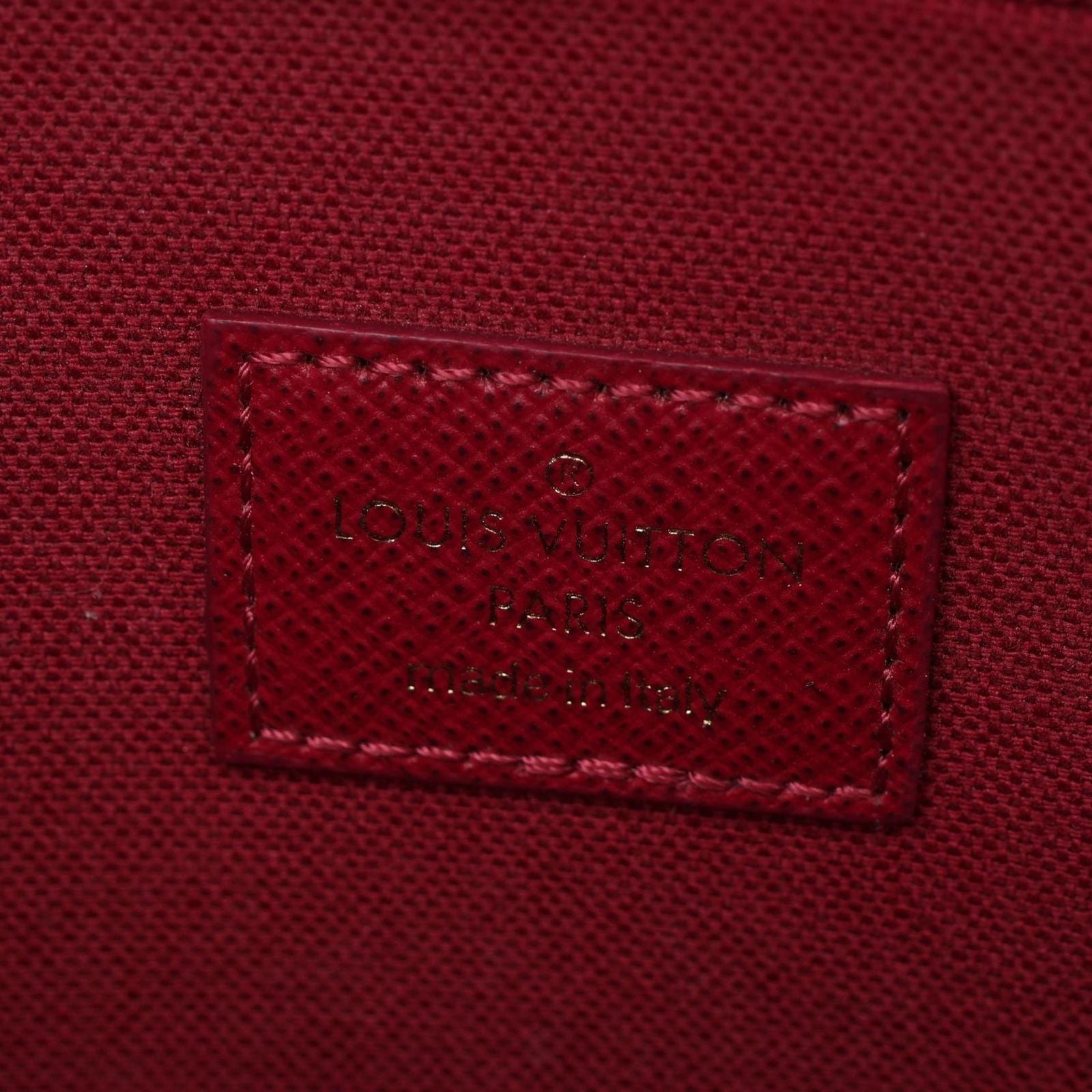 Louis Vuitton Shoulder Bag Pochette Monogram Fuchsia Canvas Leather Felicie — view 4